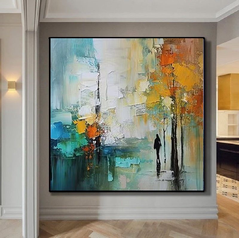Handcrafted Modern Painting Fine Art For Homedecor MB1152