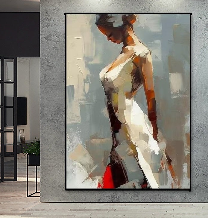 Handcrafted Modern Painting Fine Art For Homedecor MB1153