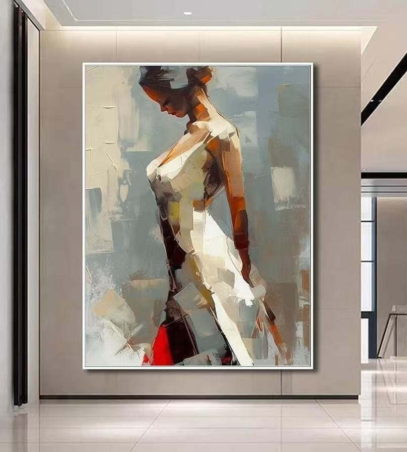 Handcrafted Modern Painting Fine Art For Homedecor MB1153