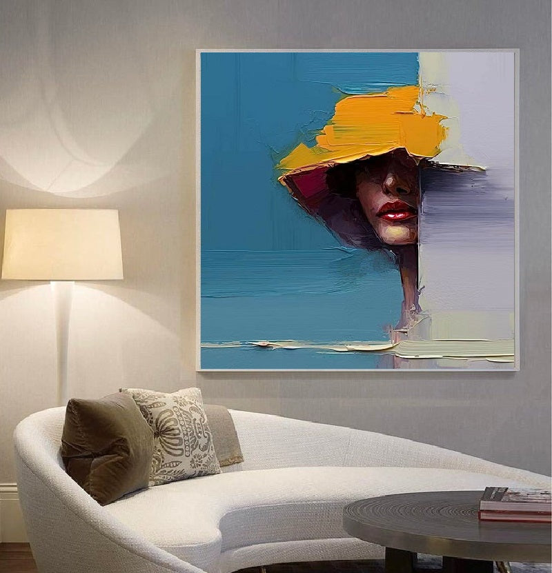 Handcrafted Modern Painting Fine Art For Homedecor MB1160