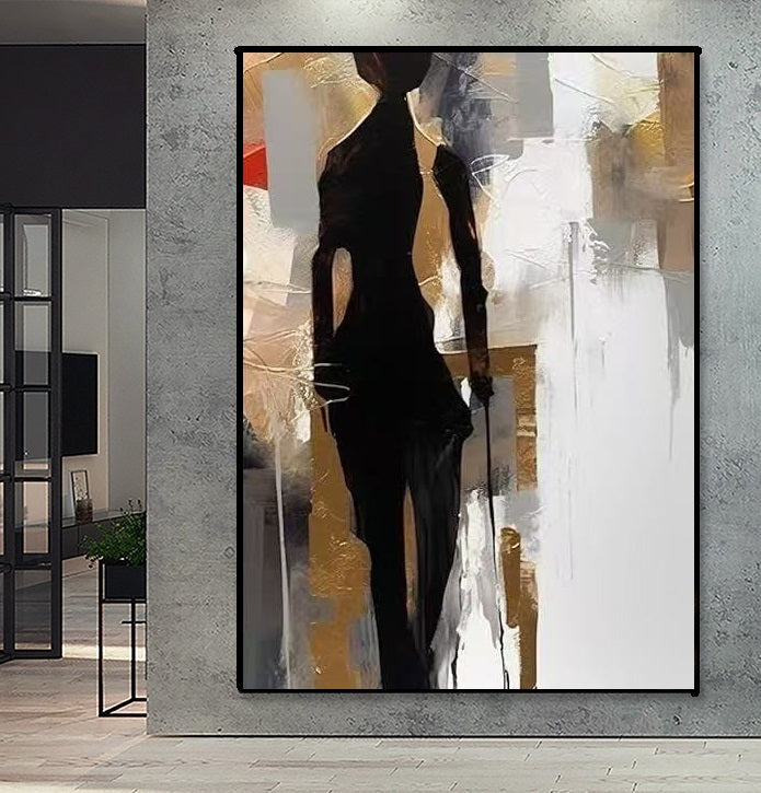 Handcrafted Modern Painting Fine Art For Homedecor MB1163