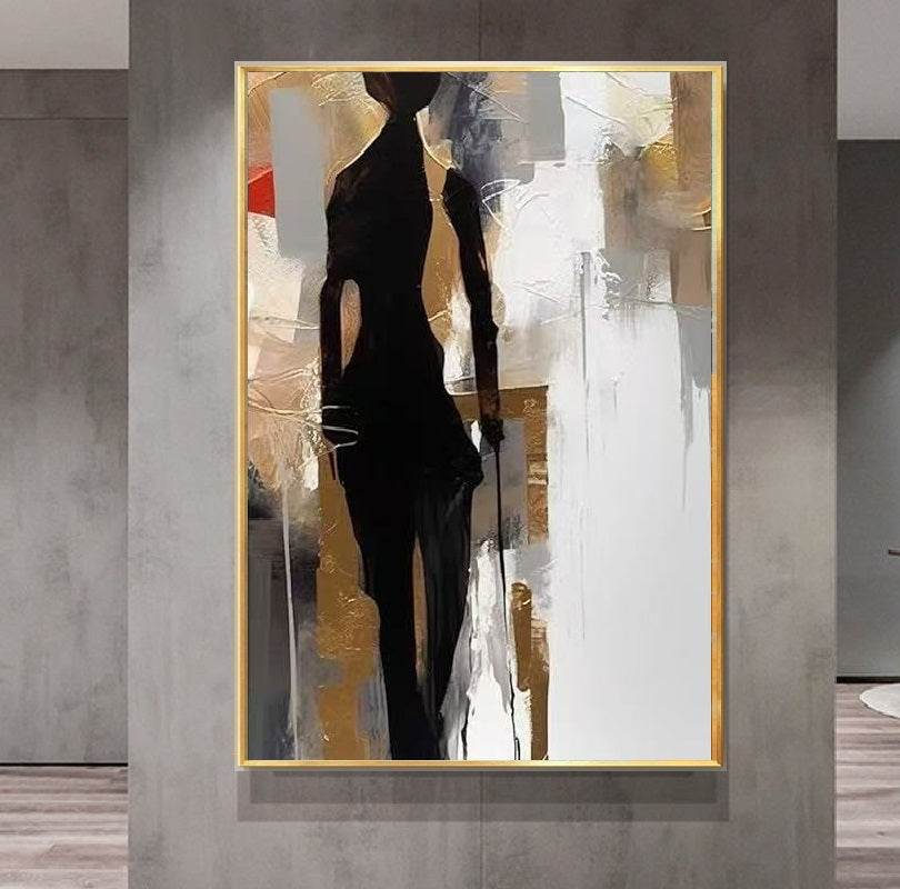 Handcrafted Modern Painting Fine Art For Homedecor MB1163