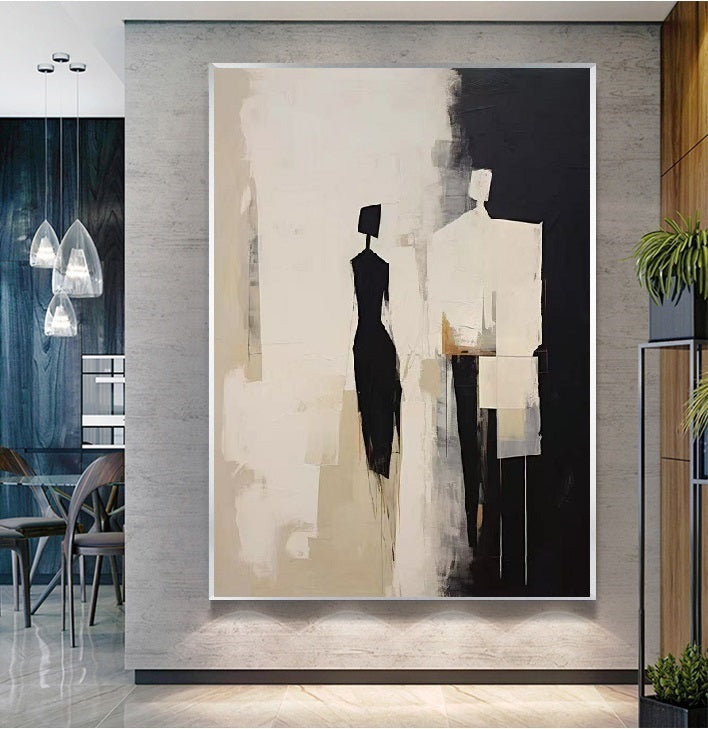 Handcrafted Modern Painting Fine Art For Homedecor MB1164B