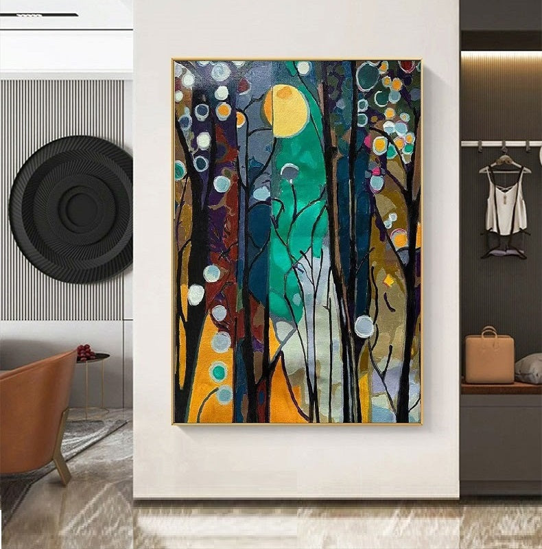 Handcrafted Modern Painting Fine Art For Homedecor MB1167