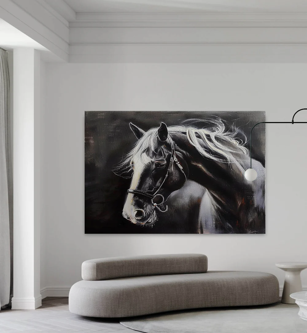 Handcrafted Modern Animal Painting Fine Wall Art For Homedecor MDA1006