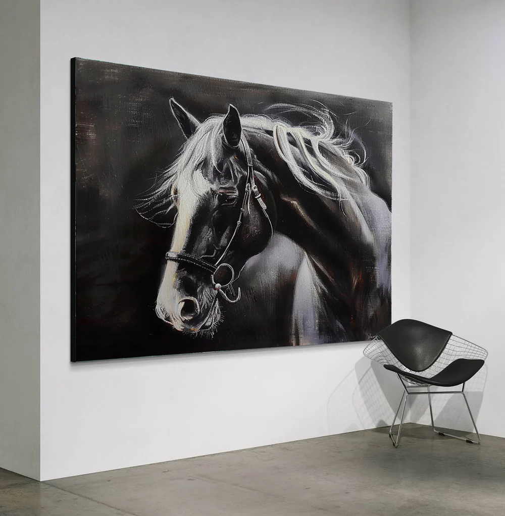 Handcrafted Modern Animal Painting Fine Wall Art For Homedecor MDA1006