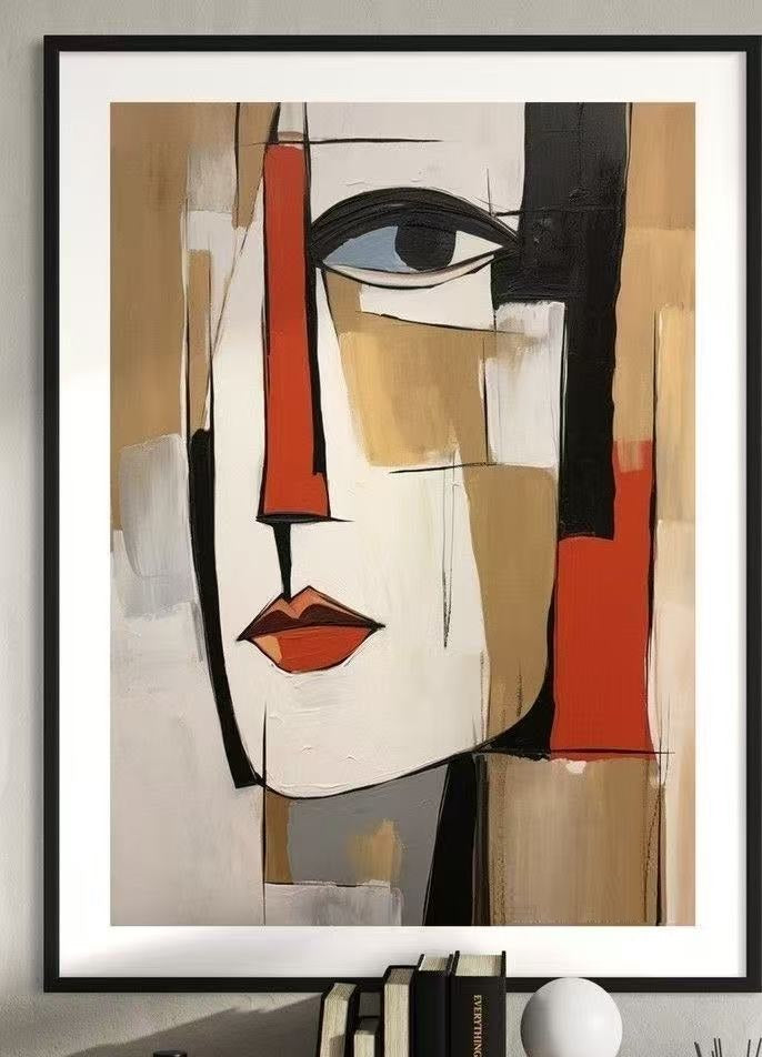 Handcrafted Modern Figure Painting Fine Wall Art For Homedecor MDP1002