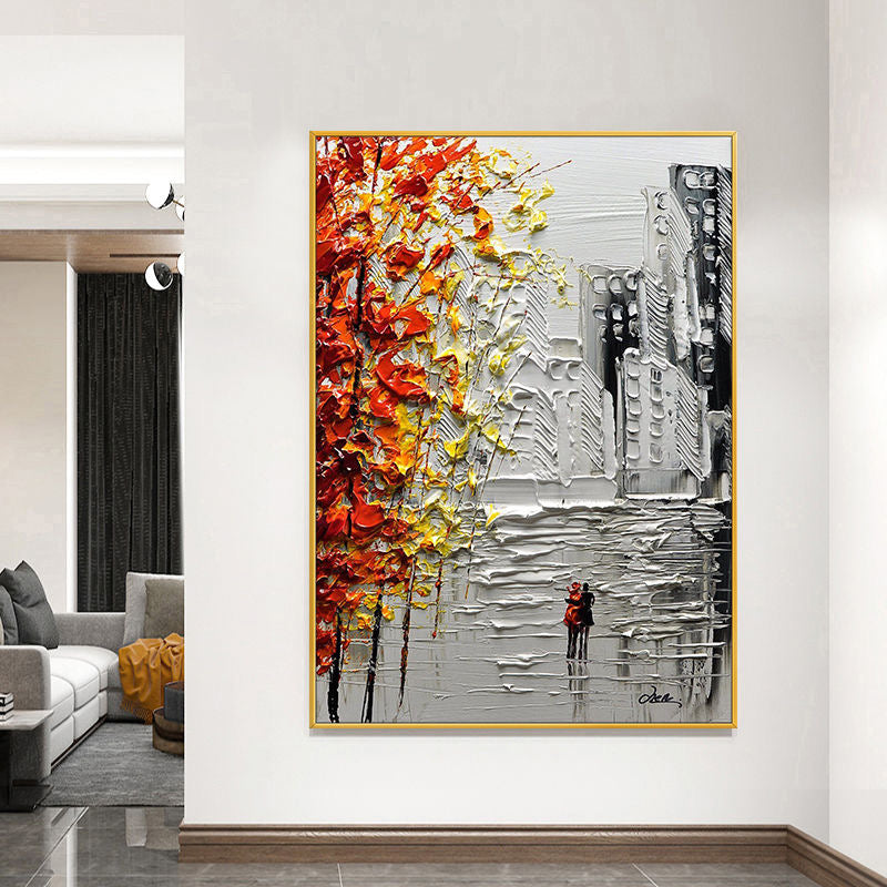 Handcrafted Modern Scenery Painting Wall Art For Homedecor MDS1005