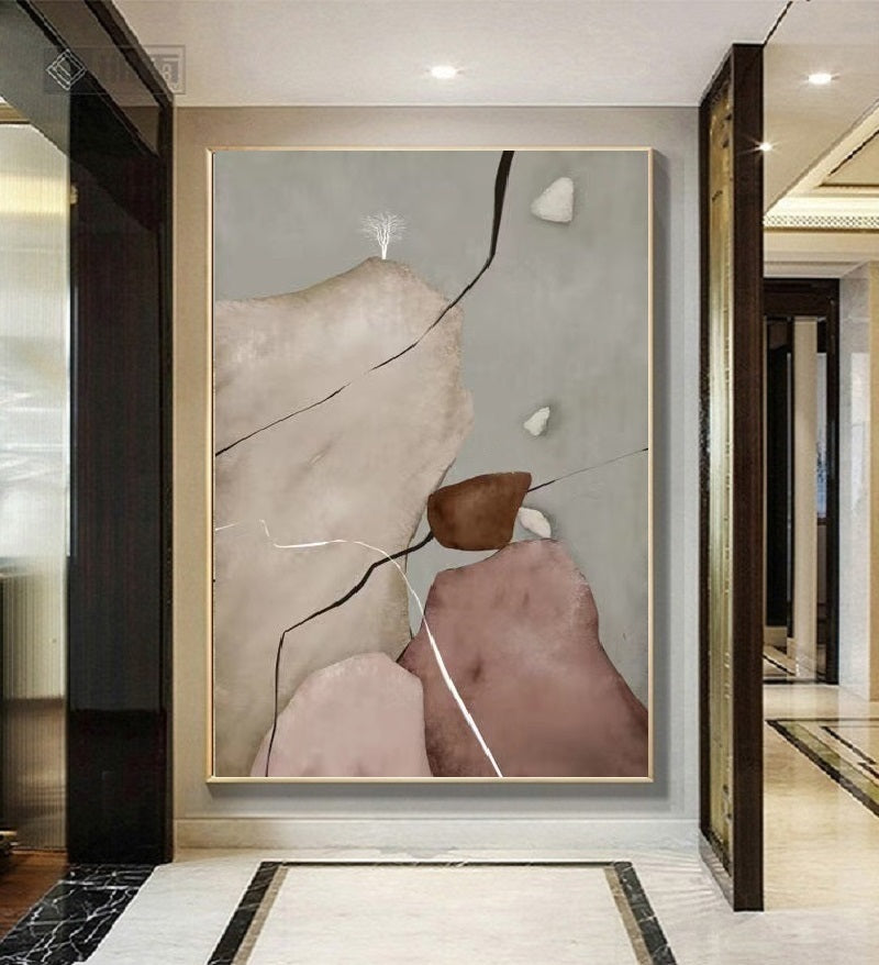 Handcrafted Modern Scenery Painting Wall Art For Homedecor MDS1044D
