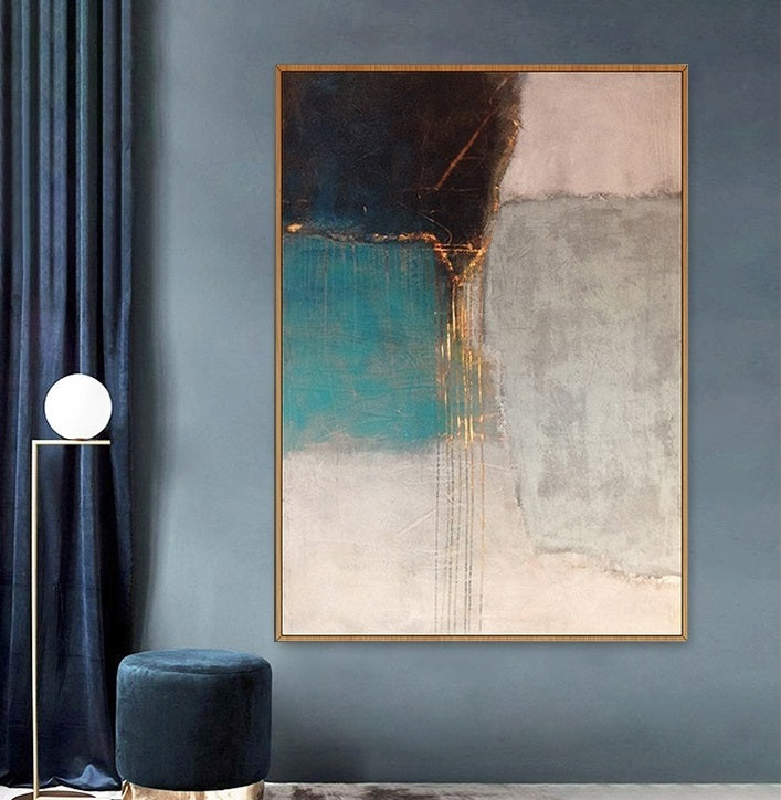 Handcrafted Abstract Painting Fine Art For Homedecor MA1195