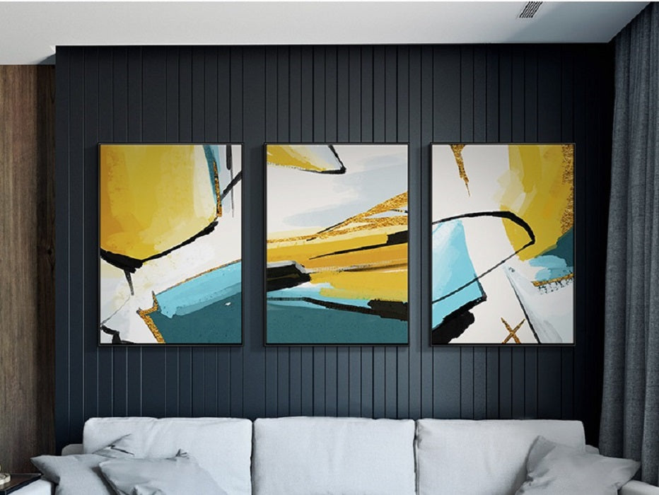 Handcrafted Abstract Painting Fine Art For Homedecor MA1179B