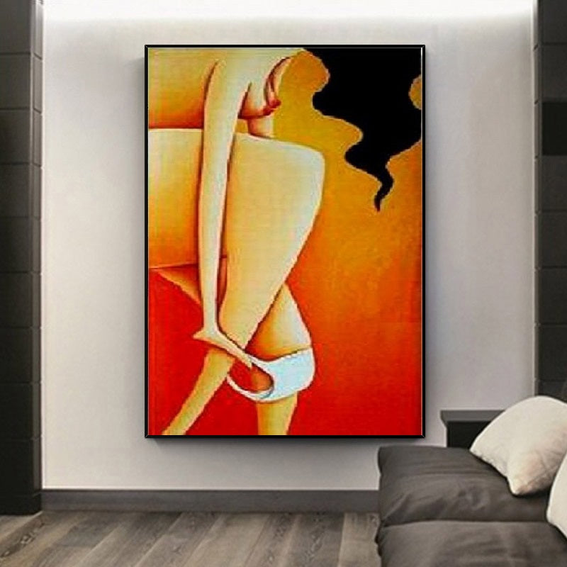 Handcrafted Modern Painting Fine Art For Homedecor MB1044A