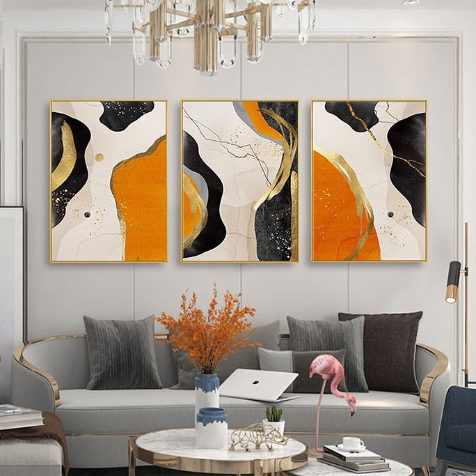 Handcrafted Abstract Painting Fine Art For Homedecor MA1181A