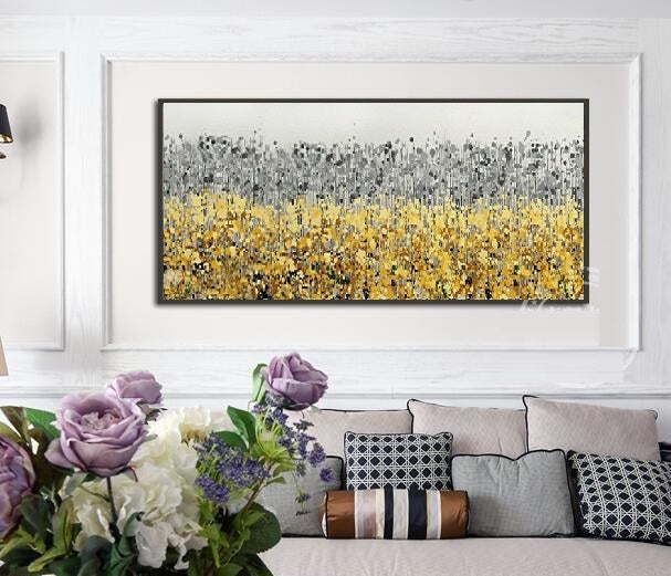 Handcrafted Abstract Painting Fine Art For Homedecor MA1074