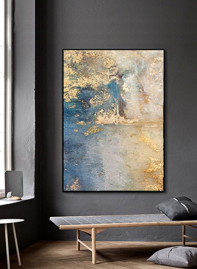 Handcrafted Abstract Painting Fine Art For Homedecor MA1118