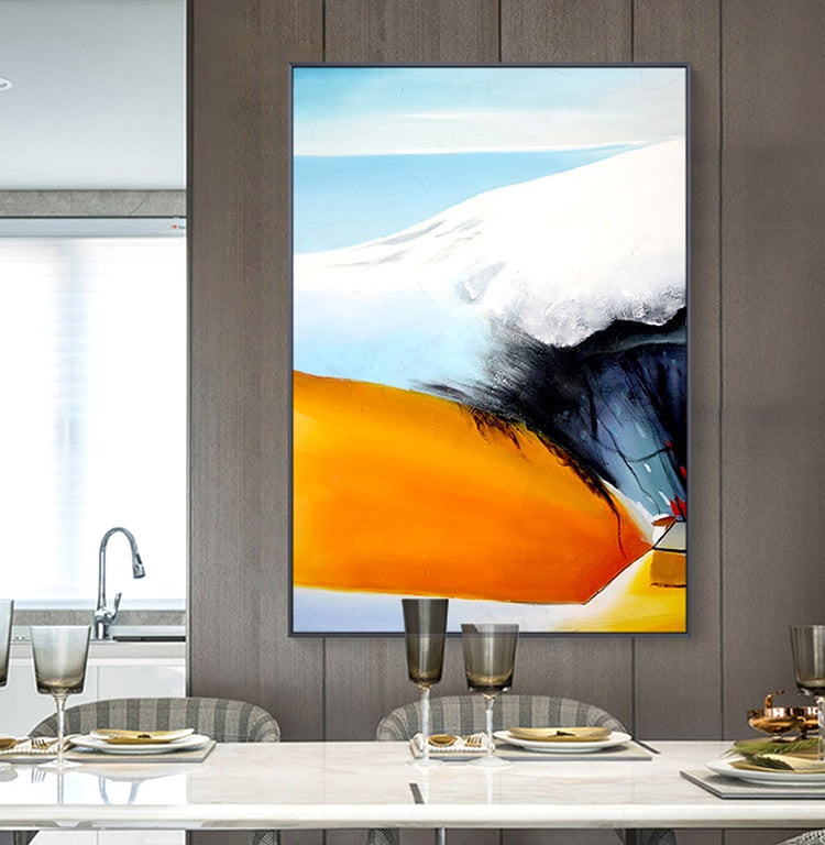 Handcrafted Abstract Painting Fine Art For Homedecor MA1158