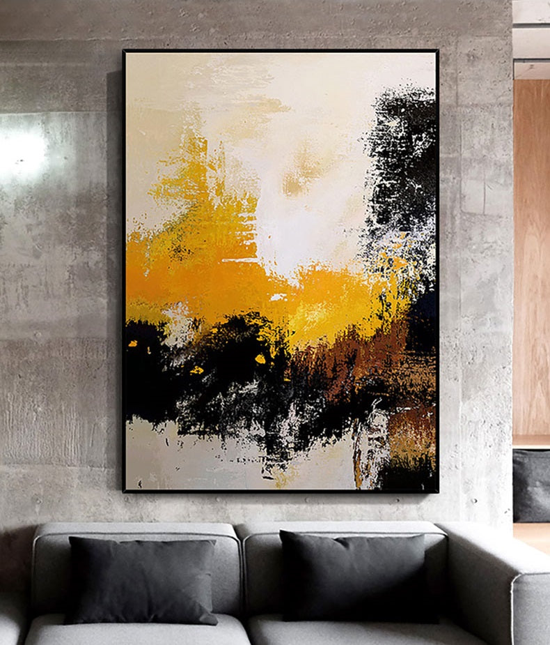 Handcrafted Abstract Painting Fine Art For Homedecor MA1124A