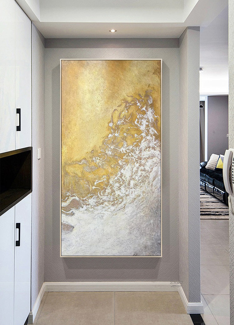 Handcrafted Abstract Painting Fine Art For Homedecor MA1105