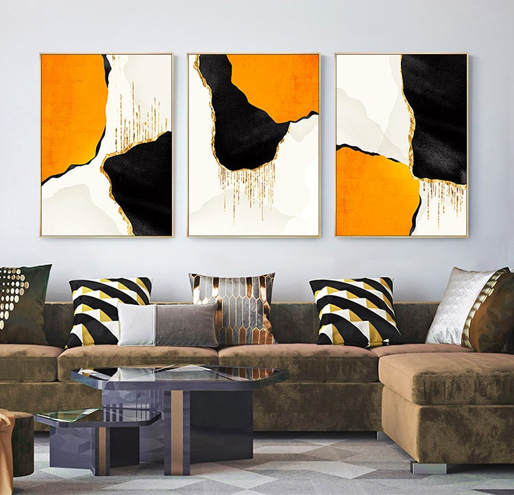 Handcrafted Abstract Painting Fine Art For Homedecor MA1180B