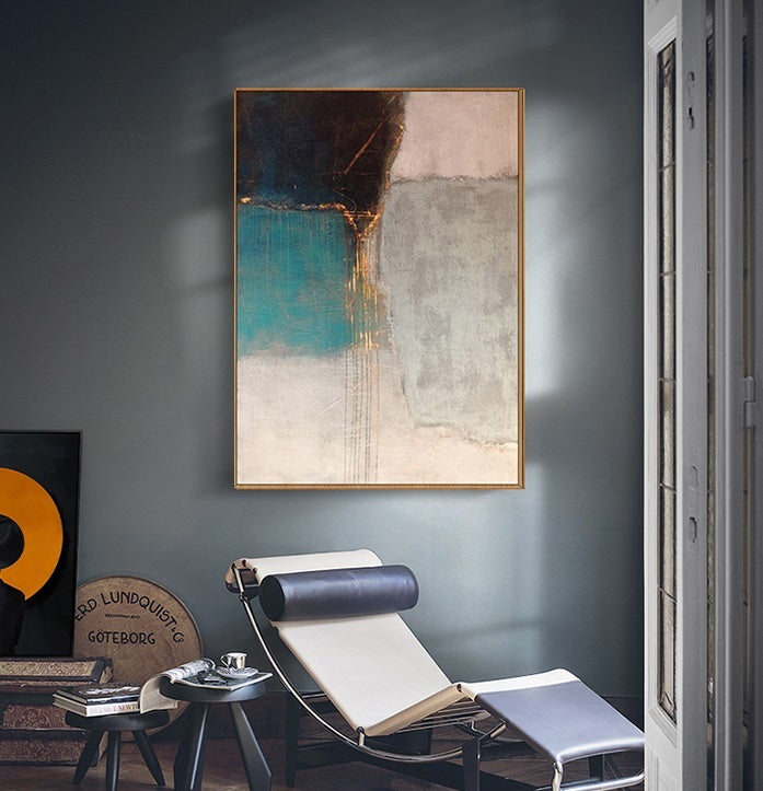 Handcrafted Abstract Painting Fine Art For Homedecor MA1195