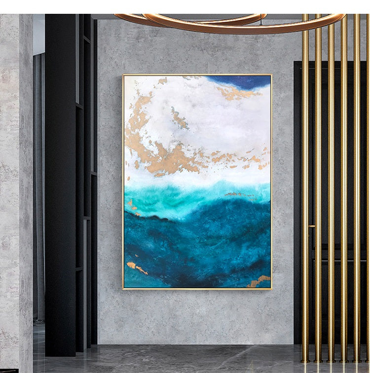 Handcrafted Abstract Painting Fine Art For Homedecor MA1086B