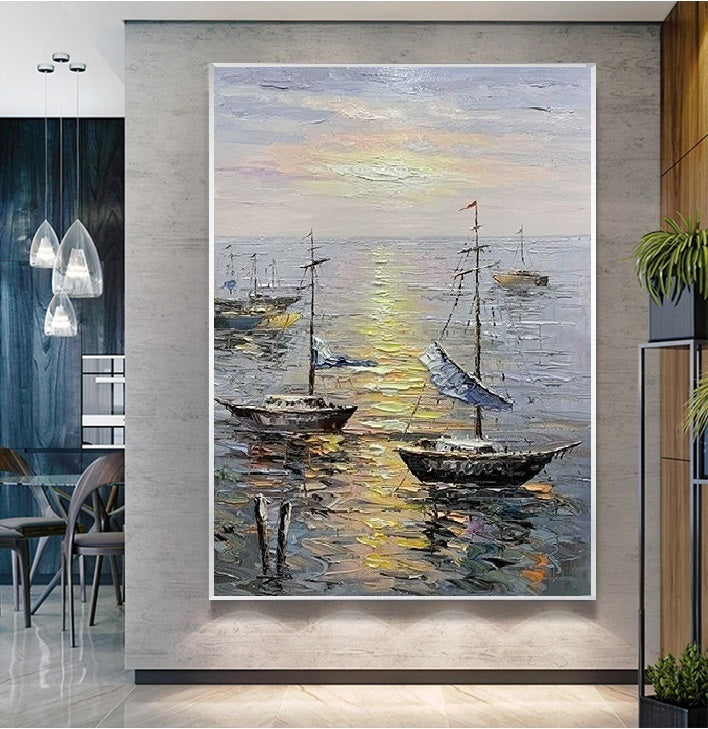 Handcrafted Modern Painting Fine Art For Homedecor MB1095