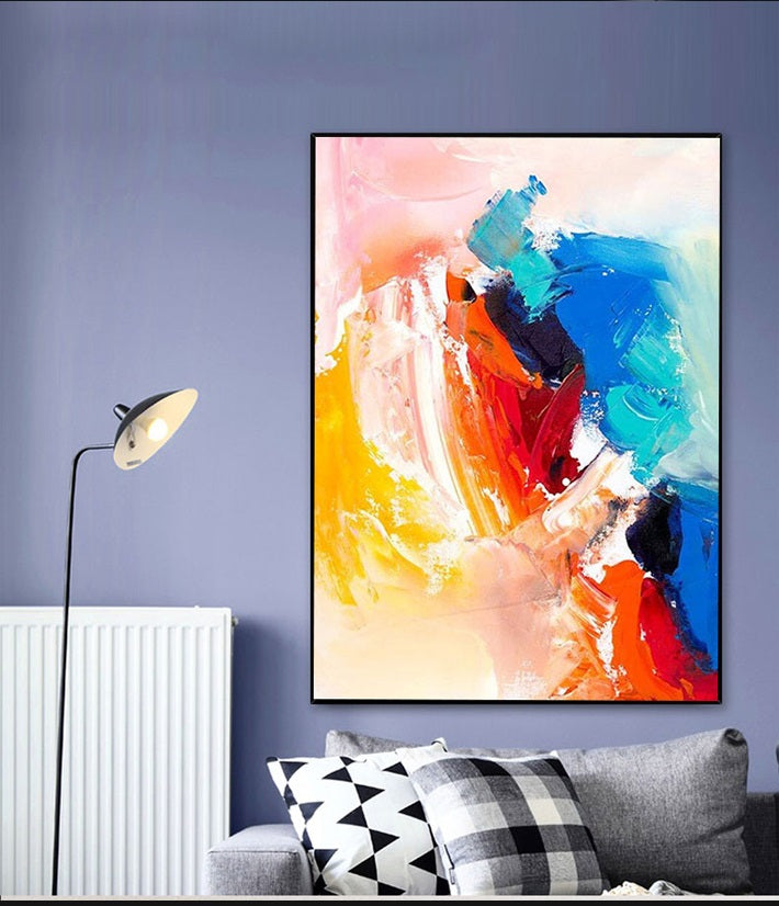 Handcrafted Abstract Painting Fine Art For Homedecor MA1019C