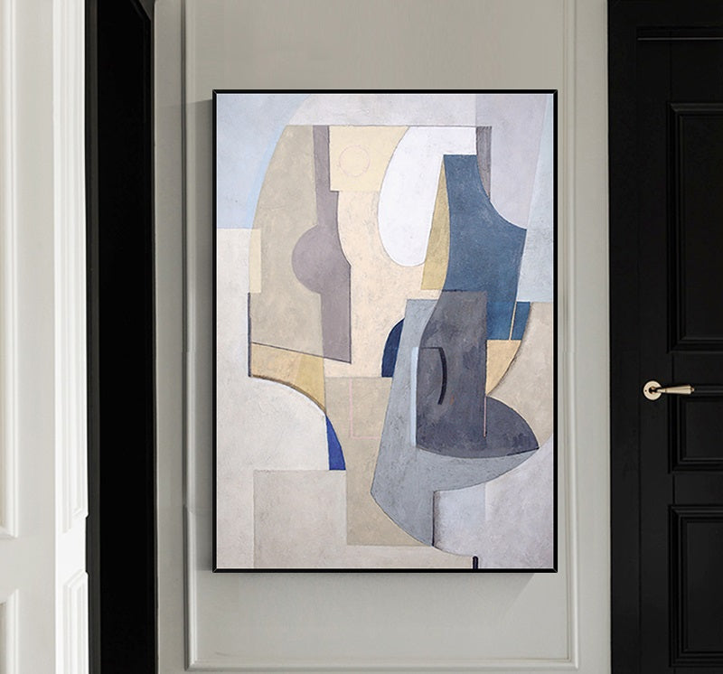 Handcrafted Abstract Painting Fine Art For Homedecor MA1186