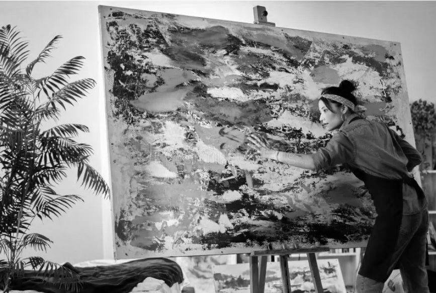 My artworks come to life, exploring the depths of my soul and showing