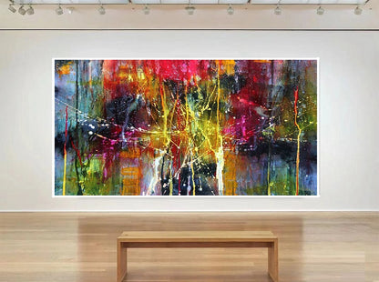 Handcrafted  Oil Paintings Acrylic paintings On Canvas Abstract paintings Wall Art MA1308