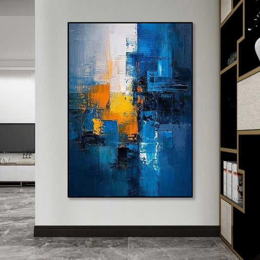 Handcrafted Abstract Painting Fine Wall Art For Homedecor AB0008A