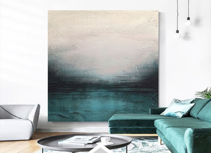 Handcrafted Abstract Painting, Modern Wall Art for Home Decor AB0018C