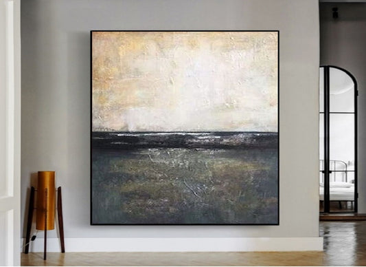 Handcrafted Abstract Painting, Modern Wall Art for Home Decor AB0020C