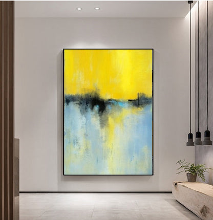 Handcrafted Abstract Painting Fine Wall Art For Homedecor AB0035A