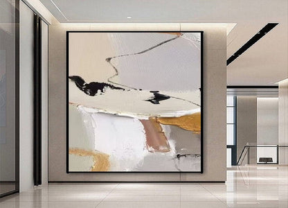 Handcrafted Abstract Painting, Modern Wall Art for Home Decor AB0050C