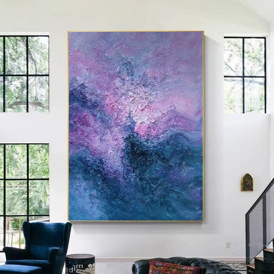 Handcrafted Abstract Painting Fine Wall Art For Homedecor AB0056A