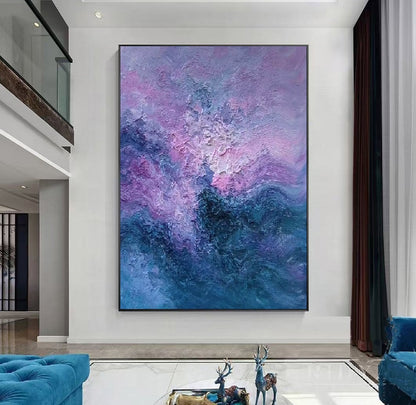 Handcrafted Abstract Painting Fine Wall Art For Homedecor AB0056A