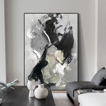 Handcrafted Abstract Painting, Modern Wall Art for Home Decor AB0057A