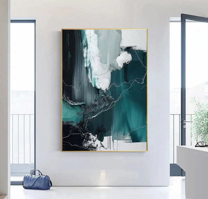 Handcrafted Abstract Painting Fine Wall Art For Homedecor AB0069A