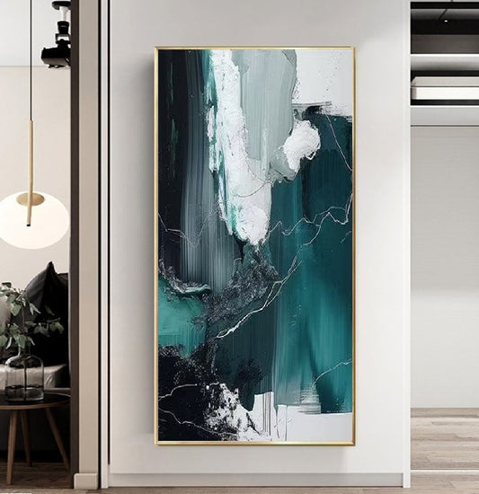 Handcrafted Abstract Painting Fine Wall Art For Homedecor AB0069B