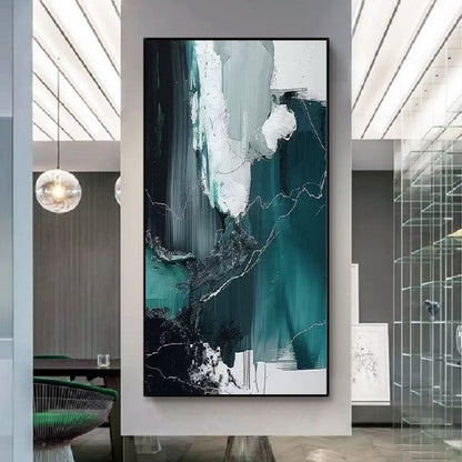 Handcrafted Abstract Painting Fine Wall Art For Homedecor AB0069B