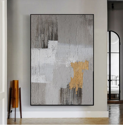 Handcrafted Abstract Painting, Modern Wall Art for Home Decor AB0071A