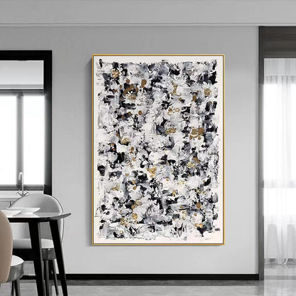 Handcrafted Abstract Painting, Modern Wall Art for Home Decor AB0075A
