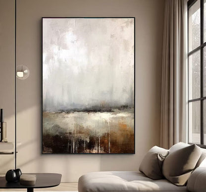 Handcrafted Abstract Painting, Modern Wall Art for Home Decor AB0090A
