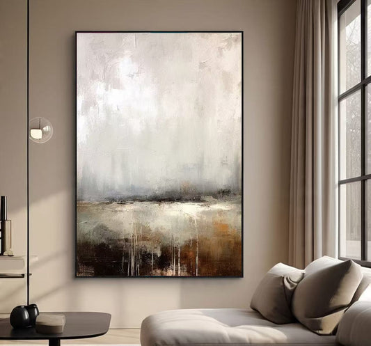 Handcrafted Abstract Painting, Modern Wall Art for Home Decor AB0090A