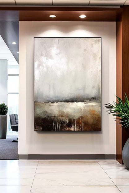 Handcrafted Abstract Painting, Modern Wall Art for Home Decor AB0090A