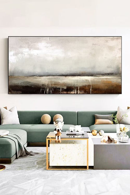 Handcrafted Abstract Painting, Modern Wall Art for Home Decor AB0090B