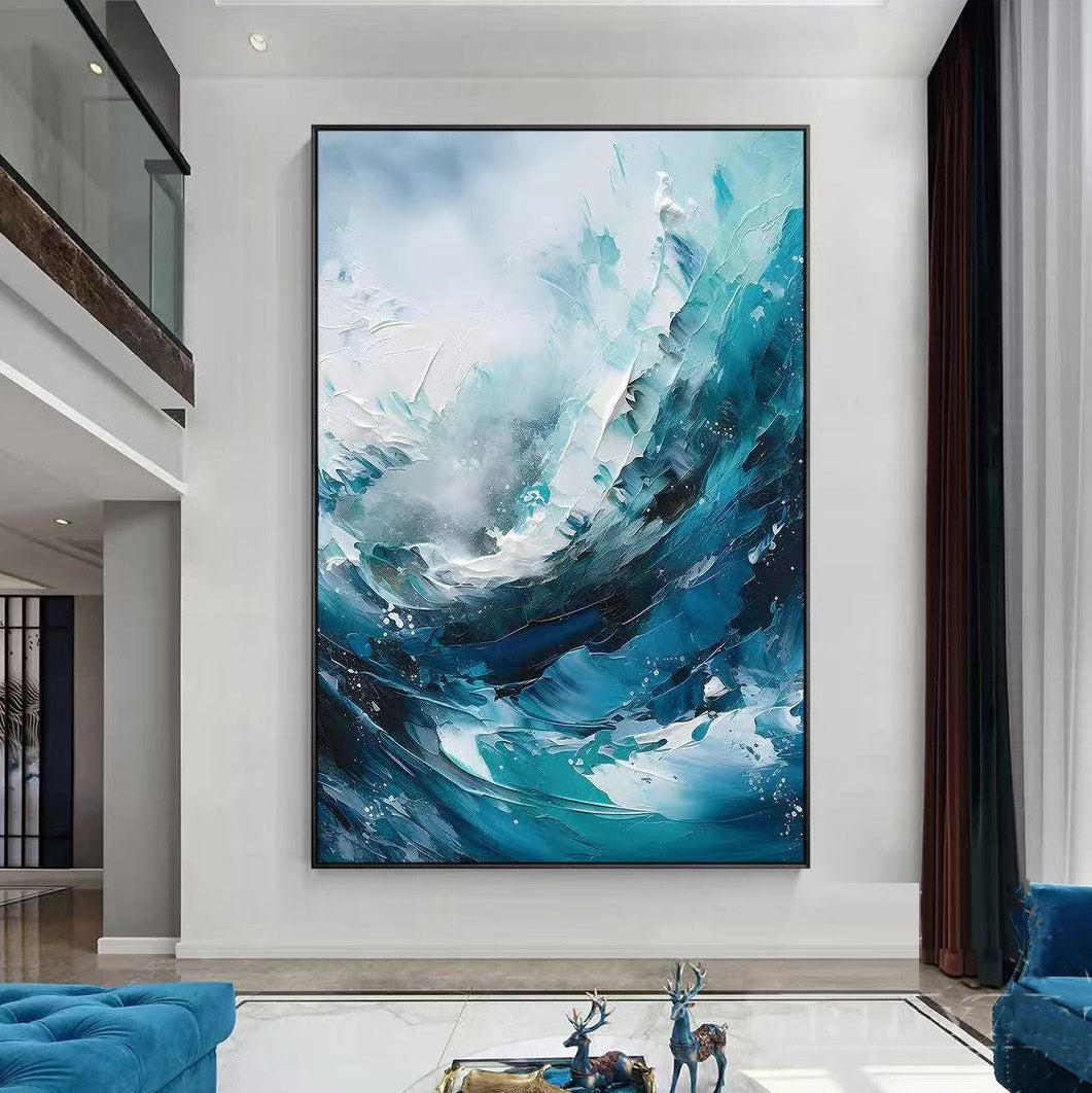 Handcrafted Abstract Painting Modern wall Art For Home Decor