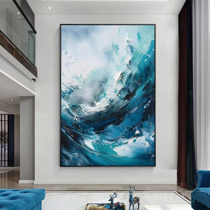 Handcrafted Abstract Painting Modern wall Art For Home Decor