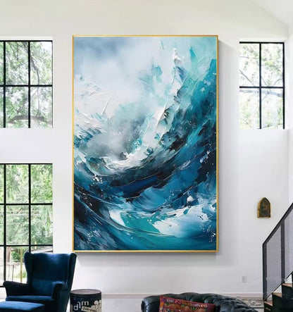 Handcrafted Abstract Painting Modern wall Art For Home Decor